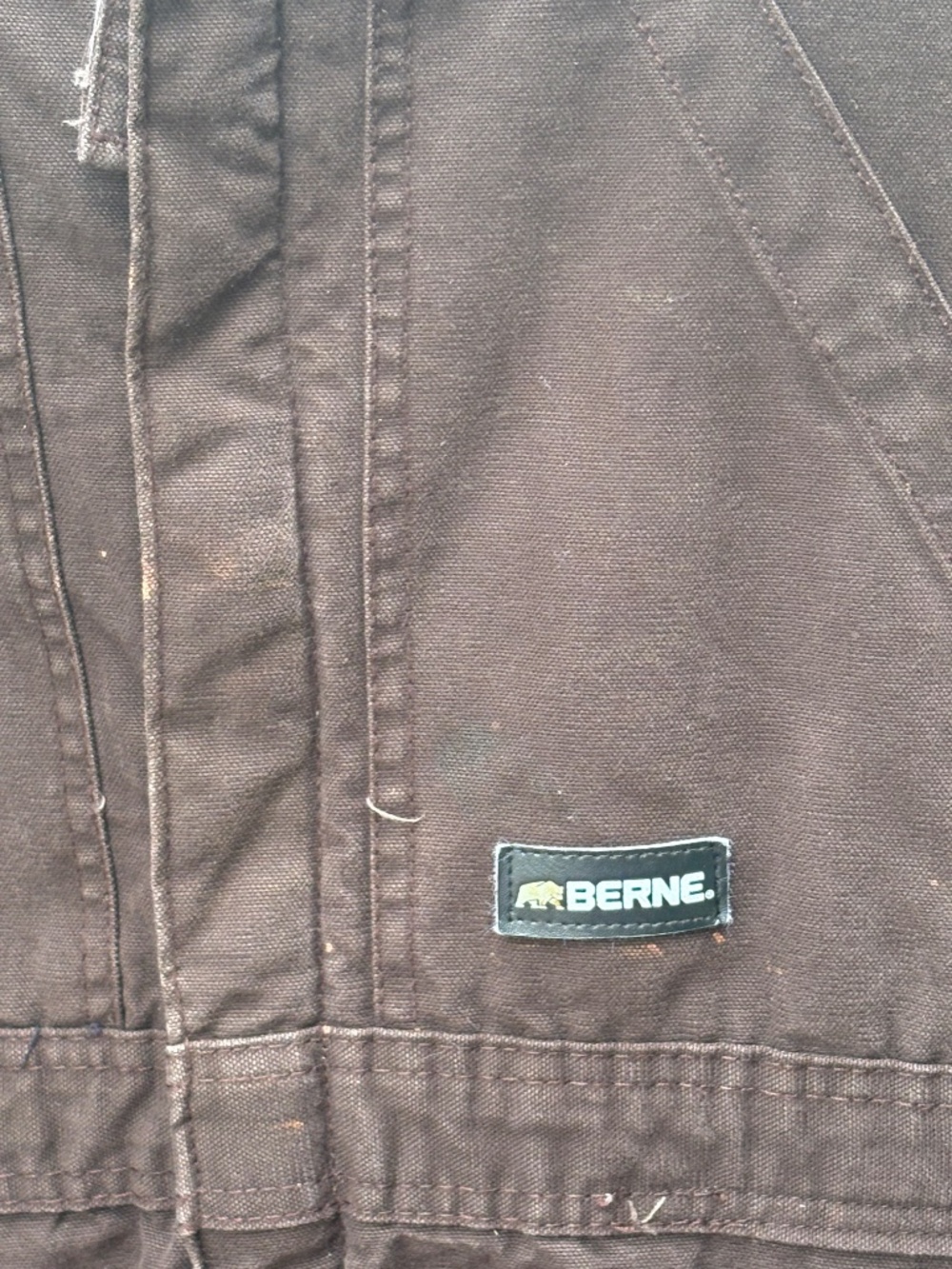 Berne insulated work bibs - 2X SHORT Women - Dark Brown - Picture 2 of 7